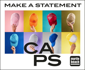 Nieuwe catalogus Caps Myrtle Beach is beschikbaar