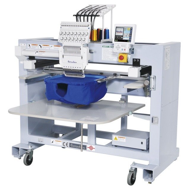 Barudan BRIDGE 1 head embroidery machine - 15 needles