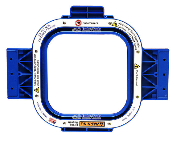 5.5" Mighty hoop for Barudan QS 520 Liratex