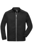 Men's Knitted Workwear Fleece Jacket - SOLID -_