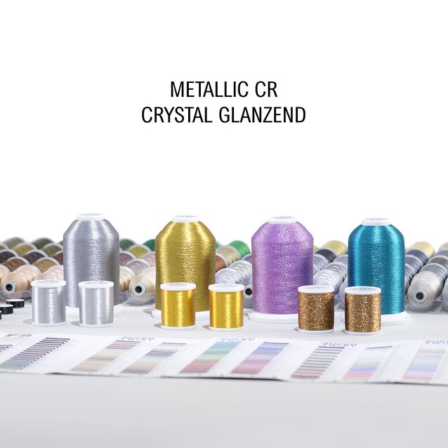 Metallic borduurgaren 42 kleuren