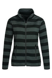 Striped Fleece Jacket