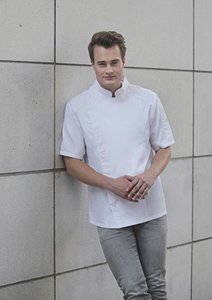Short-Sleeve Chef Jacket MODERN-LOOK