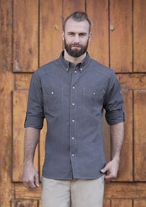 Button-Down Chef Shirt JEANS-STYLE