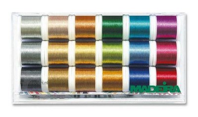 garen Metallic borduurgaren 16 kleuren