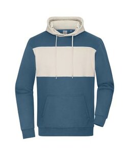 Sweat-hoody colour-block unisex