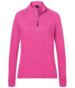 Ladies' Sports  Shirt Halfzip