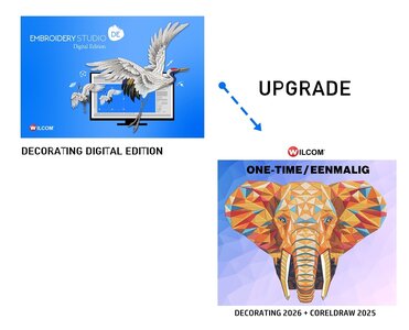 WILCOM UPGRADE Digital Edition naar Decorating 2026