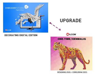WILCOM UPGRADE Decorating digital edition naar Designing 2026