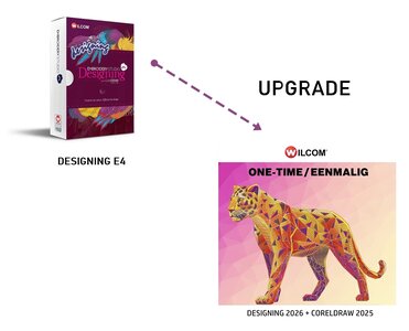 WILCOM UPGRADE Designing E4 naar Designing 2026